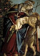 BOTTICELLI, Sandro Madonna and Child and the Young St John the Baptist USA oil painting artist